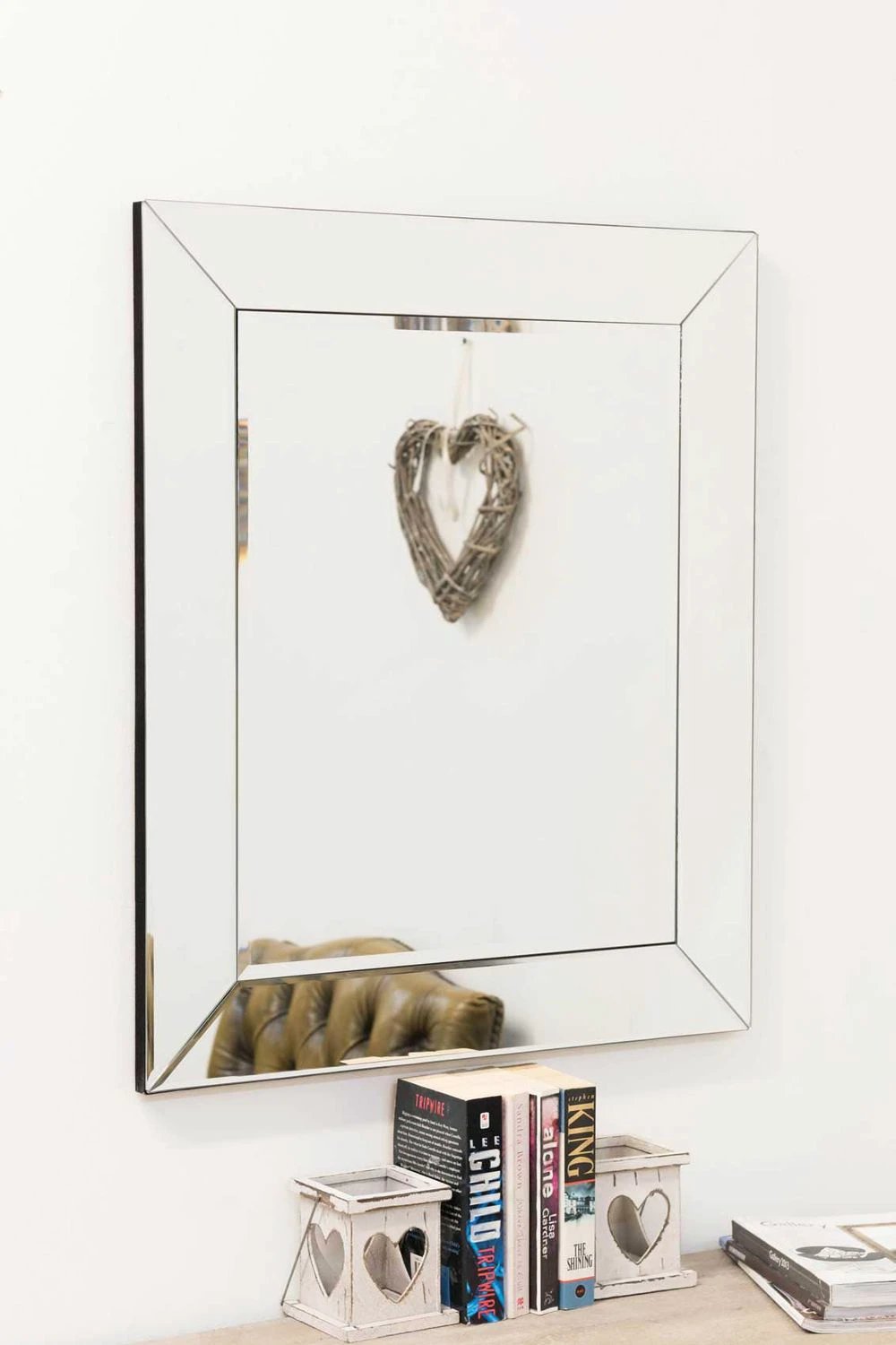 Horsley All Glass Mirror by Unbranded