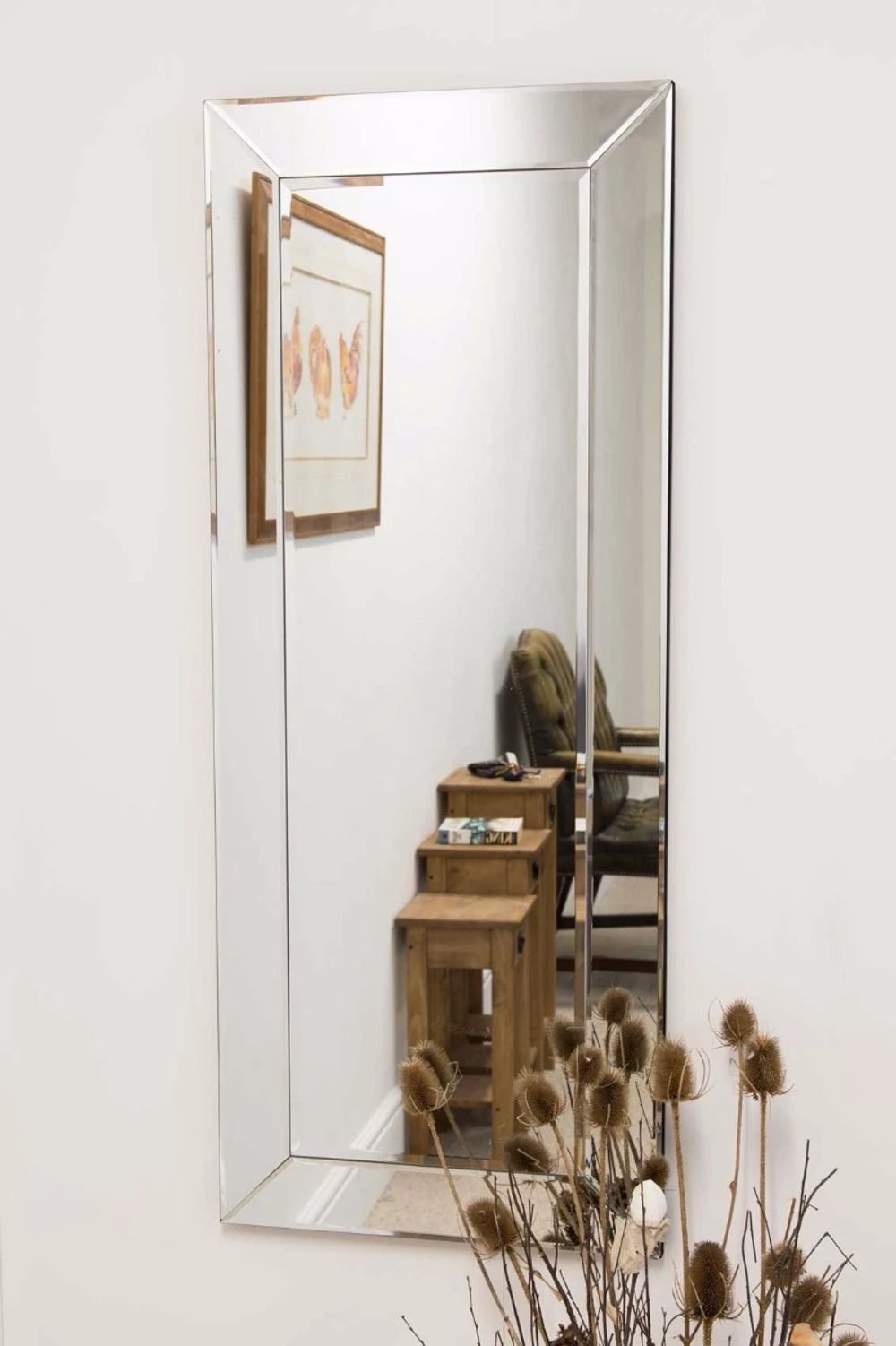 Horsley All Glass Mirror by Unbranded