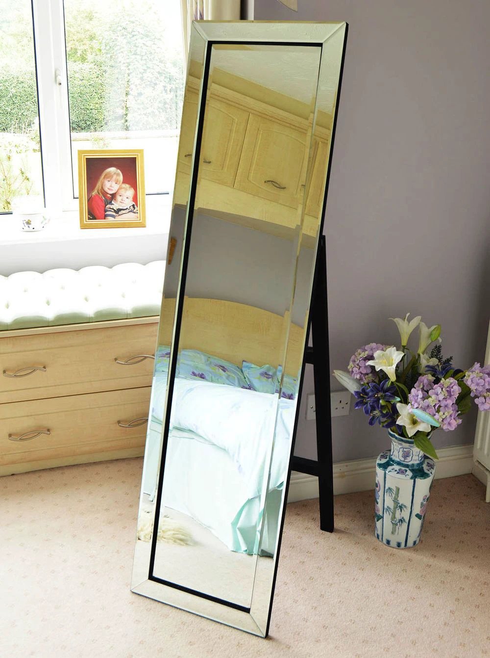 Horsley All Glass Mirror by Unbranded
