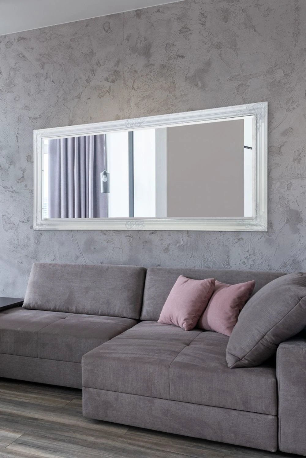Austen Dark Elegant Full Length Mirror by Unbranded