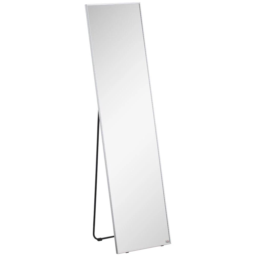 Full Length Mirror Dressing Mirror Wall-Mounted Entryway Black Frame