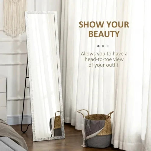 Full Length Mirror Free Standing Dressing Mirror for Bedroom, Living Room - Mirror