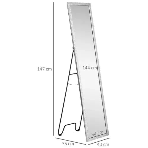 Full Length Mirror Free Standing Dressing Mirror for Bedroom, Living Room - Mirror