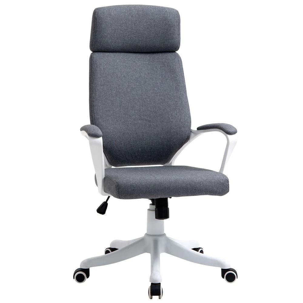 High Back Swivel Office Chair with Lumbar Back Support, Adjustable Height - Office Chair