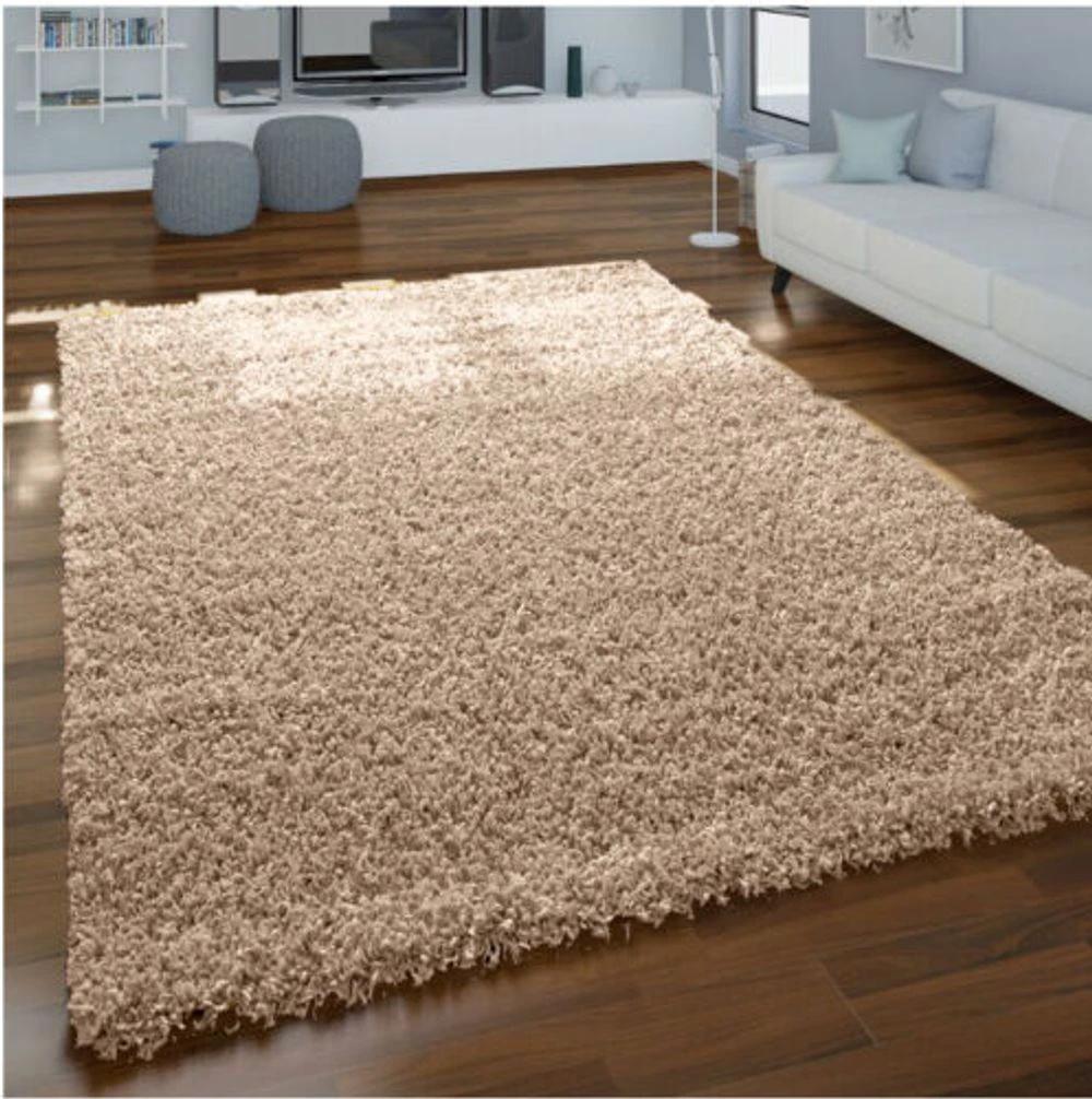 Unbranded LIGHT BEIGE SHAGGY RUGS 200 x 290 - Uncategorized Rug