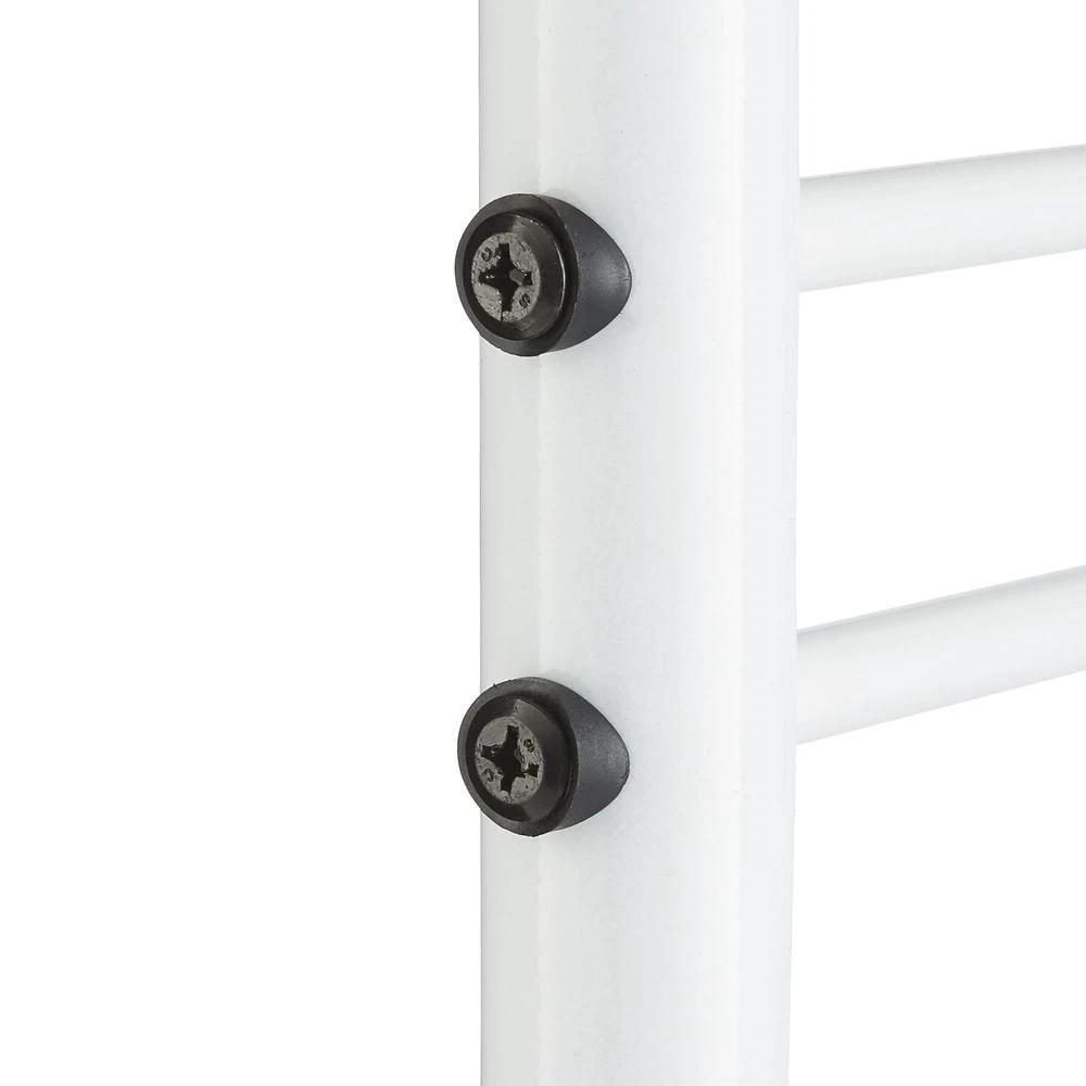 Multi Purpose Stand 18 Hooks For Clothes Shoes Hats Bags - White by Unbranded