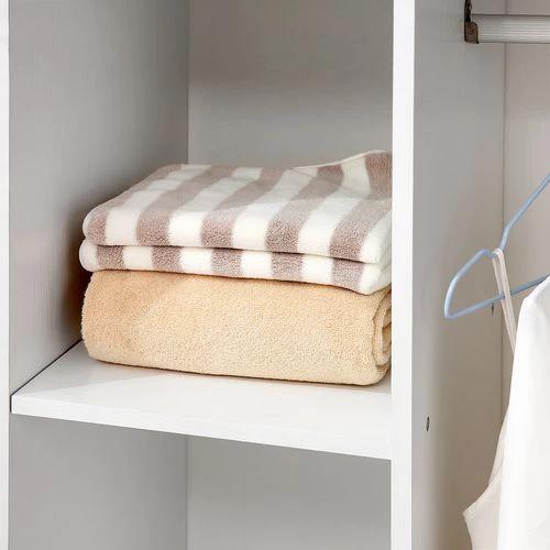 Unbranded Storage Wardrobe White with Shelves - Uncategorized Wardrobe