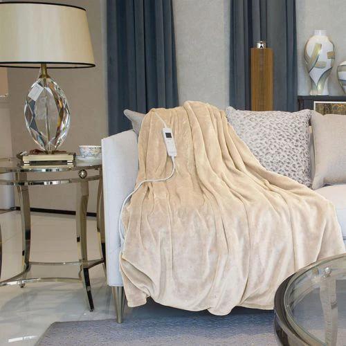 Neo Heated Throw Blanket 50x60 Inches Reversible Softness by Neo