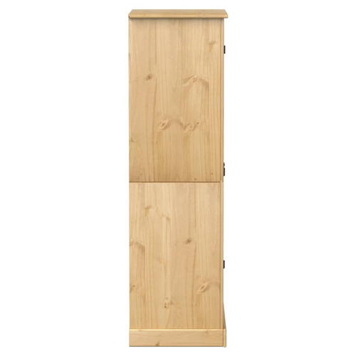 vidaXL Wardrobe Corona 76x50x170 cm Solid Wood Pine by vidaXL