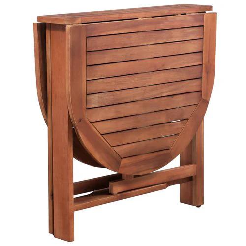 vidaXL vidaXL Garden Table 120x70x74 cm Solid Acacia Wood - Garden Table