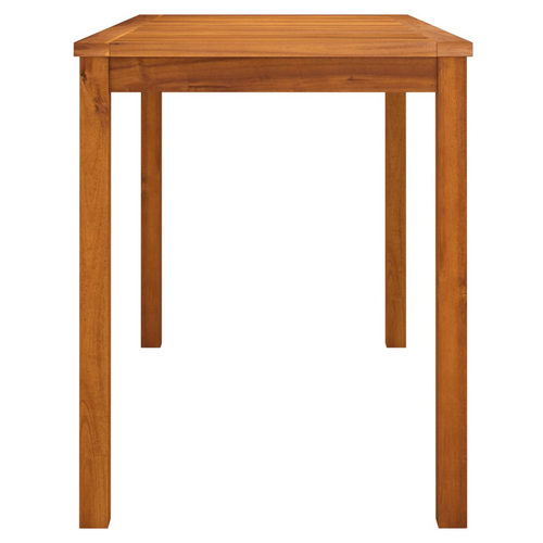 vidaXL Garden Table 110x55x67 cm Solid Wood Acacia by vidaXL
