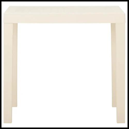 vidaXL vidaXL Garden Table White 79x65x72 cm Plastic - Garden Table