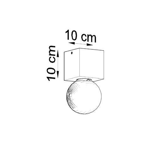 Ceiling lamp wood Ariz Scandinavian Design E27 by Sollux Lighting