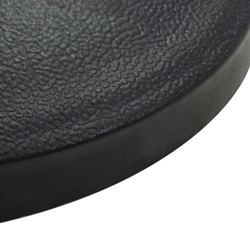 vidaXL Parasol Base Round 10 kg Weather-Resistant Polyresin with Locking Bolt for Outdoor Use by vidaXL