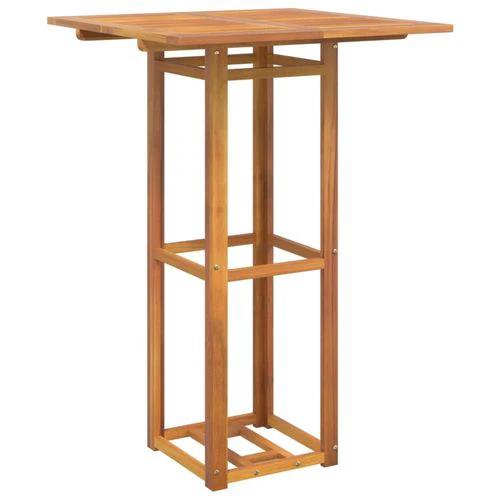 Bistro Table 75x75x110 cm Solid Wood Acacia by vidaXL