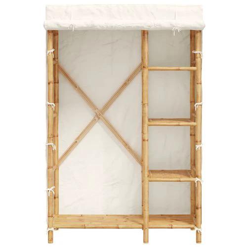 vidaXL vidaXL Wardrobe 110x45x170 cm Bamboo - Wardrobe