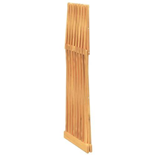vidaXL vidaXL Folding Stool 40x32.5x70 cm Solid Wood Teak - Garden Table