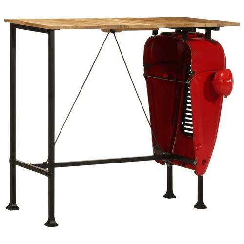 vidaXL vidaXL 5 Piece Bar Set Solid Wood Mango - Dining Set