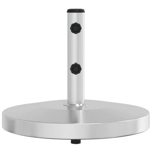vidaXL vidaXL Parasol Base 25 kg Round with Stainless Steel Shell for Outdoor Umbrellas - Parasol