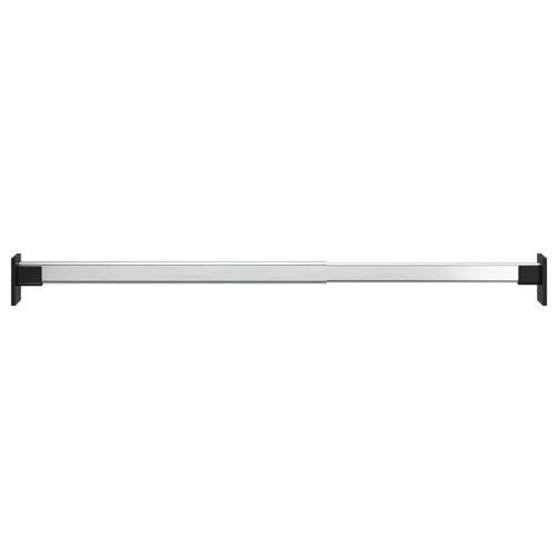 vidaXL Telescopic Wardrobe Rails 4 pcs Silver 58-100 cm - Wardrobe