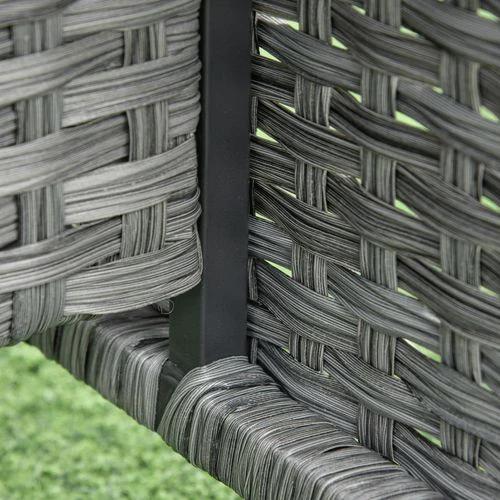 6 PCS Patio Rattan Dining Table Sets All Weather PE Wicker Sofa Furniture Set by Outsunny