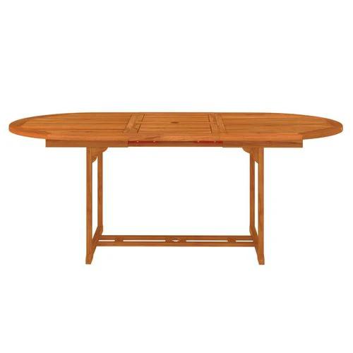 Garden Table 200x100x75 cm Solid Wood Eucalyptus by vidaXL