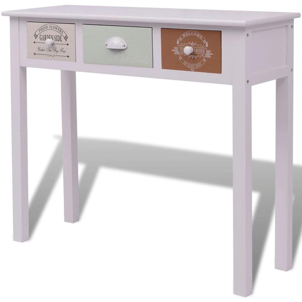 French Console Table vidaXL Wood by vidaXL