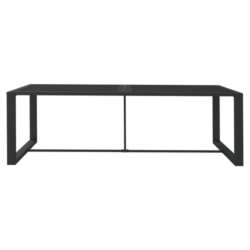 vidaXL vidaXL Outdoor Dining Table Anthracite 120x60x66 cm Aluminium - Garden Table