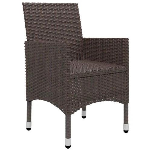 vidaXL Elegant 5 Piece Garden Dining Set with Cushions for Outdoor Entertaining and Relaxation - Garden Set