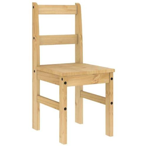 vidaXL Dining Chairs 2 pcs Panama 40x46x90 cm Solid Wood Pine by vidaXL