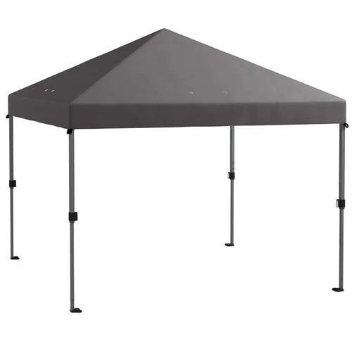 Outsunny Outsunny 3 x 3(m) Pop Up Gazebo, Instant Shelter with 1-Button Push, Grey - Gazebos