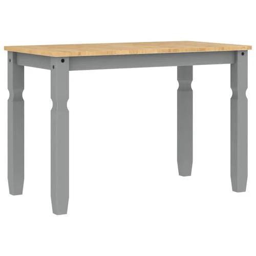 vidaXL 5 Piece Dining Set Panama Grey Solid Wood Pine by vidaXL