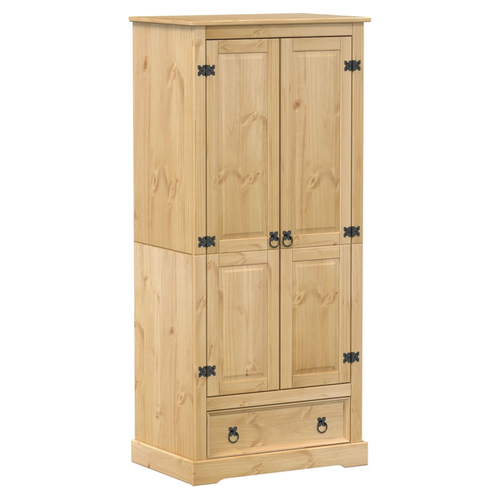 vidaXL vidaXL Wardrobe Corona 76x50x170 cm Solid Wood Pine - Wardrobe