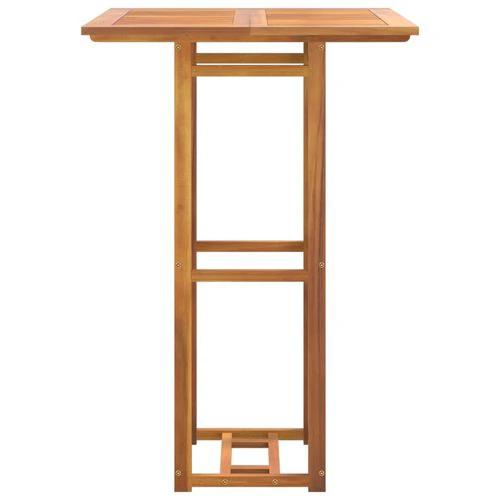 Bistro Table 75x75x110 cm Solid Wood Acacia by vidaXL