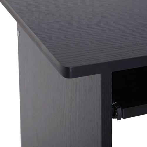 HOMCOM Homcom Compact Computer Desk, 73.5H cm-Black - Uncategorized Desk