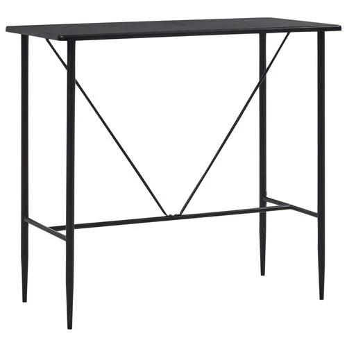 vidaXL 5 Piece Bar Set Plastic Black by vidaXL