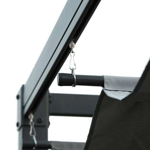 Unbranded Outsunny Metal Pergola Gazebo 4 x 3 M Retractable Canopy with UV Protection for Outdoor Entertaining - Gazebos