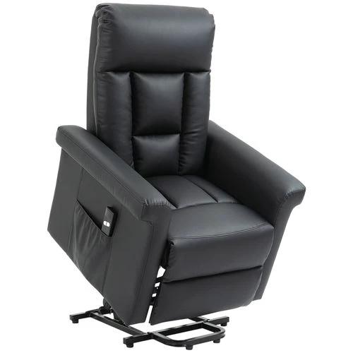 HOMCOM Power Lift Chair Electric Recliner with Side Pocket for Elderly and Physically Limited Users by Homcom