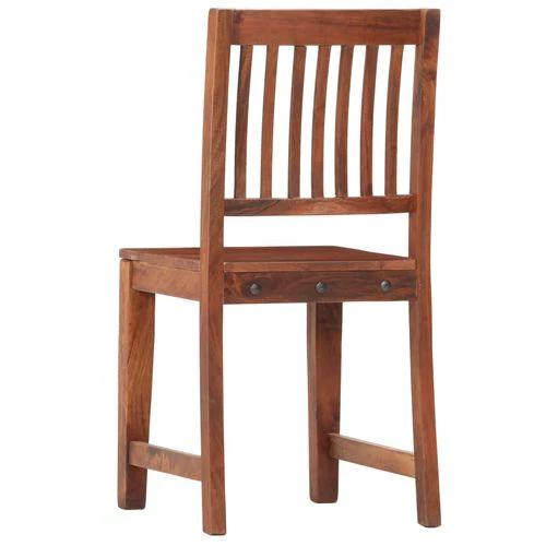 Handcrafted Solid Mango Wood Dining Chairs Set of 2 with Unique Grain Design for Industrial Style Decor by vidaXL