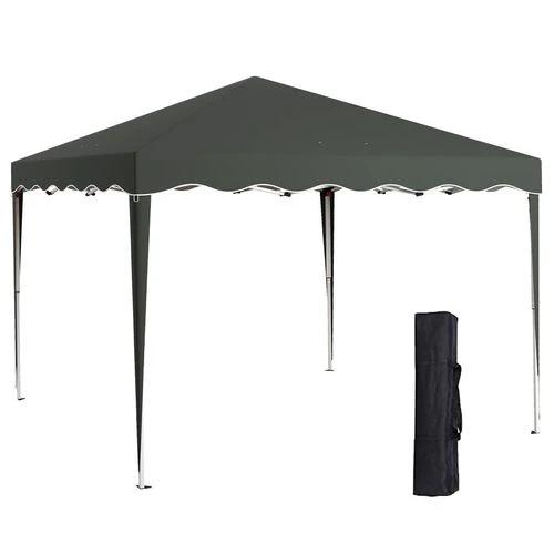 Outsunny Outsunny 3x3(m) Pop Up Gazebo Marquee Tent for Garden w/ Carry Bag Grey - Gazebos