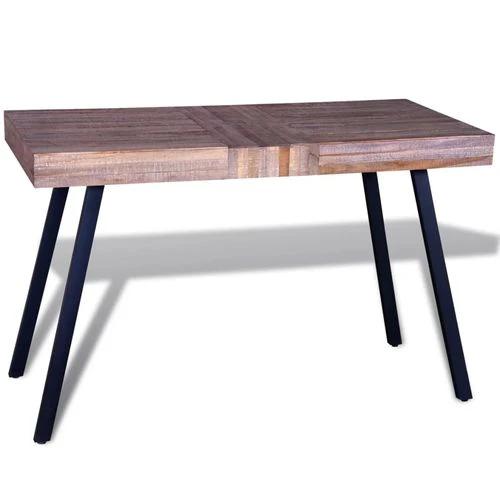 vidaXL Table Reclaimed Teak - Dining Table
