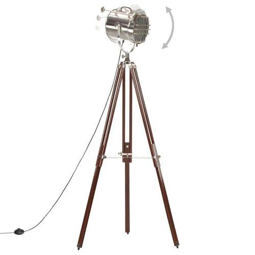 vidaXL Tripod Floor Lamp Solid Mango Wood 180 cm - Lamp