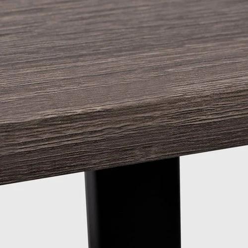 vidaXL Desk with 2 Shelves Grey and Oak vidaXL - Uncategorized Desk