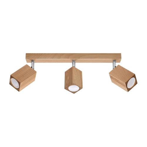 Ceiling lamp wood Keke Scandinavian Design GU10 by Sollux Lighting