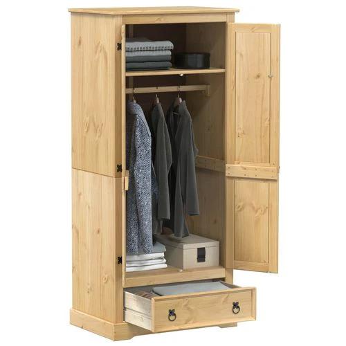 vidaXL vidaXL Wardrobe Corona 76x50x170 cm Solid Wood Pine - Wardrobe