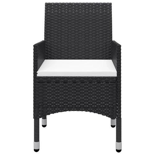 Elegant 3 Piece Garden Dining Set with Cushions for Outdoor Relaxation and Dining by vidaXL