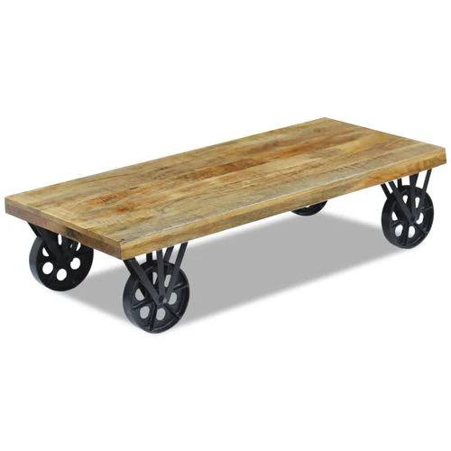 vidaXL Coffee Table Mango Wood 120x60x30 cm by vidaXL