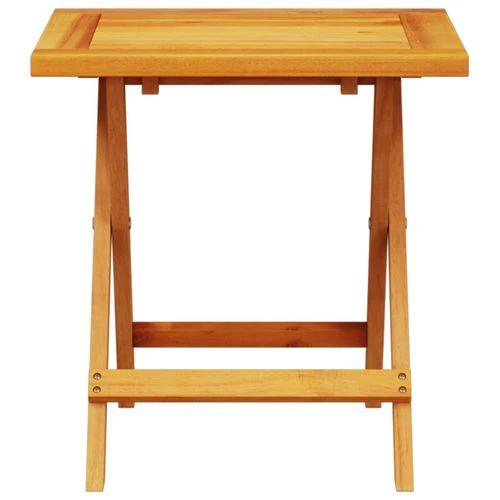 vidaXL vidaXL Garden Side Table 40x40x40 cm Solid Wood Acacia - Garden Table
