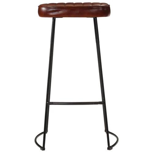 vidaXL Gavin Bar Stools 2 pcs Dark Brown 44x37.5x78 cm by vidaXL