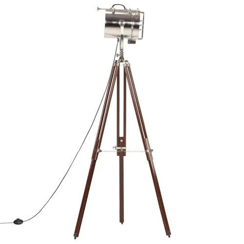 vidaXL Tripod Floor Lamp Solid Mango Wood 180 cm - Lamp